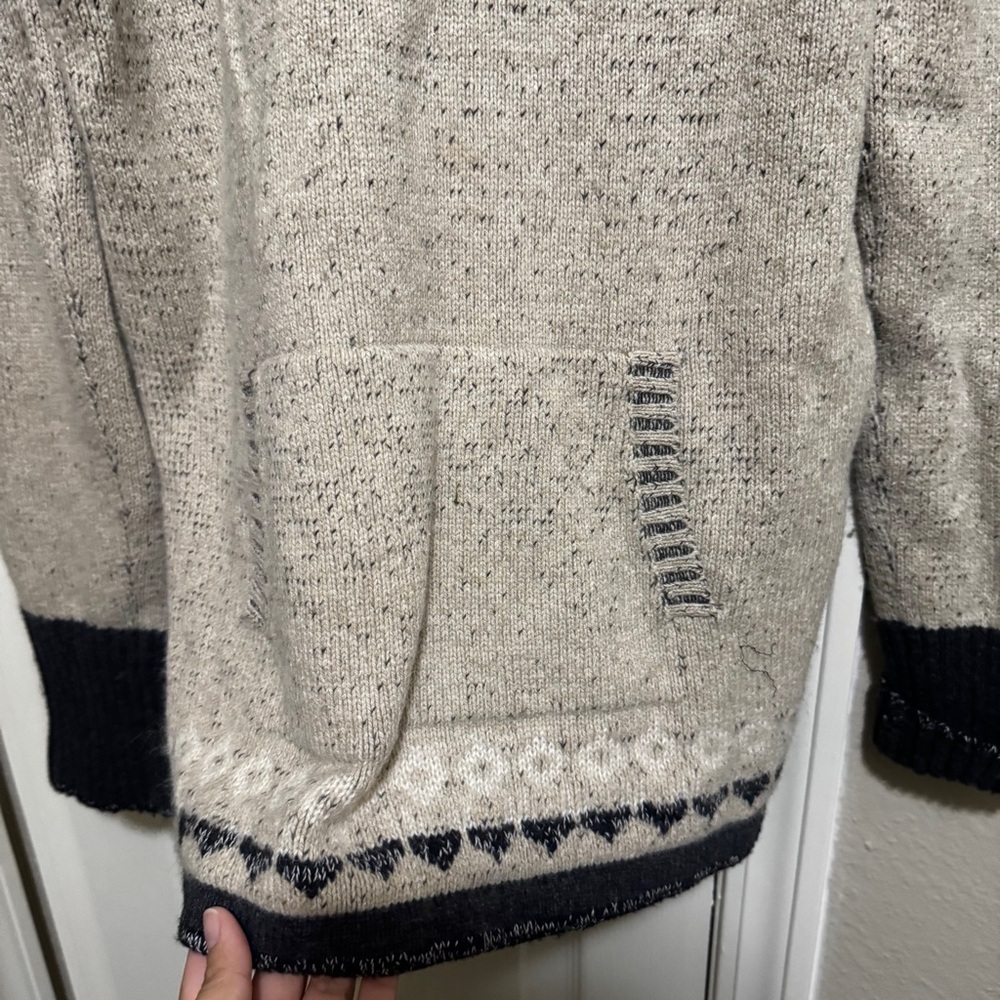 Eddie Bauer mohair and wool cowl neck sweater - Picture 6 of 9